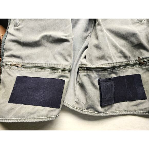 UTILITY VEST-BLUE STONE SAFETY PRODUCTS-Army Green-Multiple Pockets-Size 4XL - Picture 8 of 16